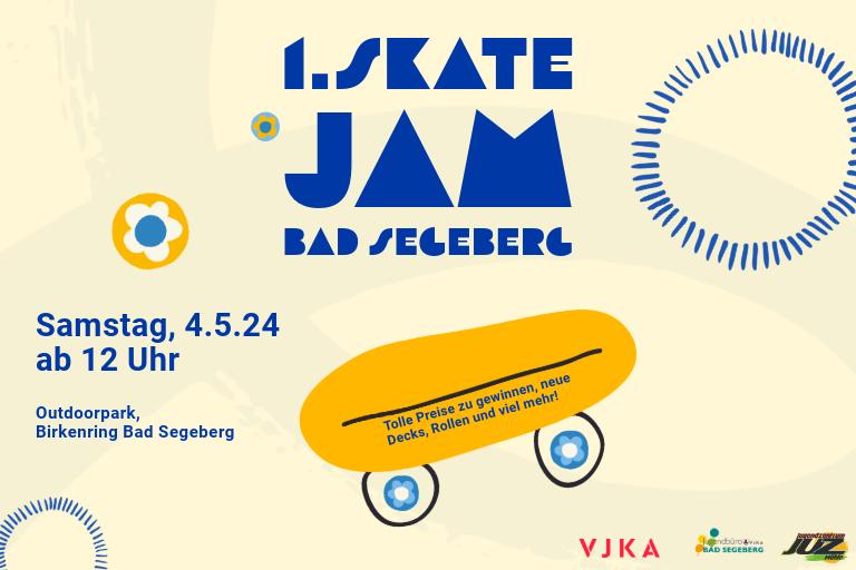1. Segeberger Skate Jam: Einweihung des neuen Outdoor-Skateparks in Bad Segeberg