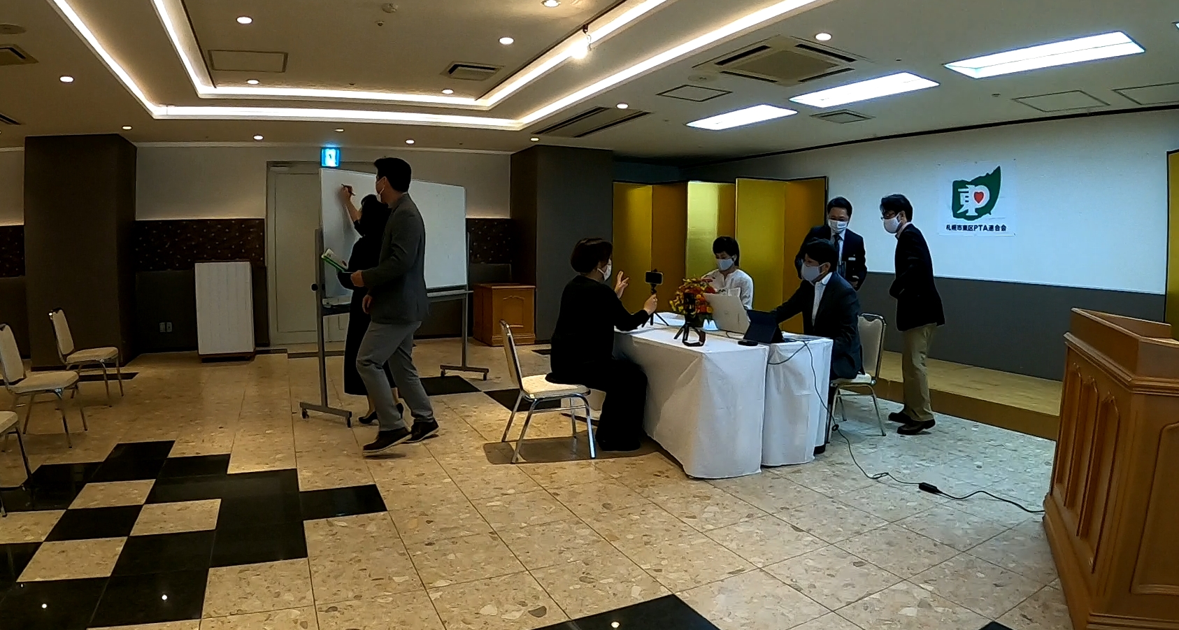 研修大会のYouTube用動画の撮影を実施しました