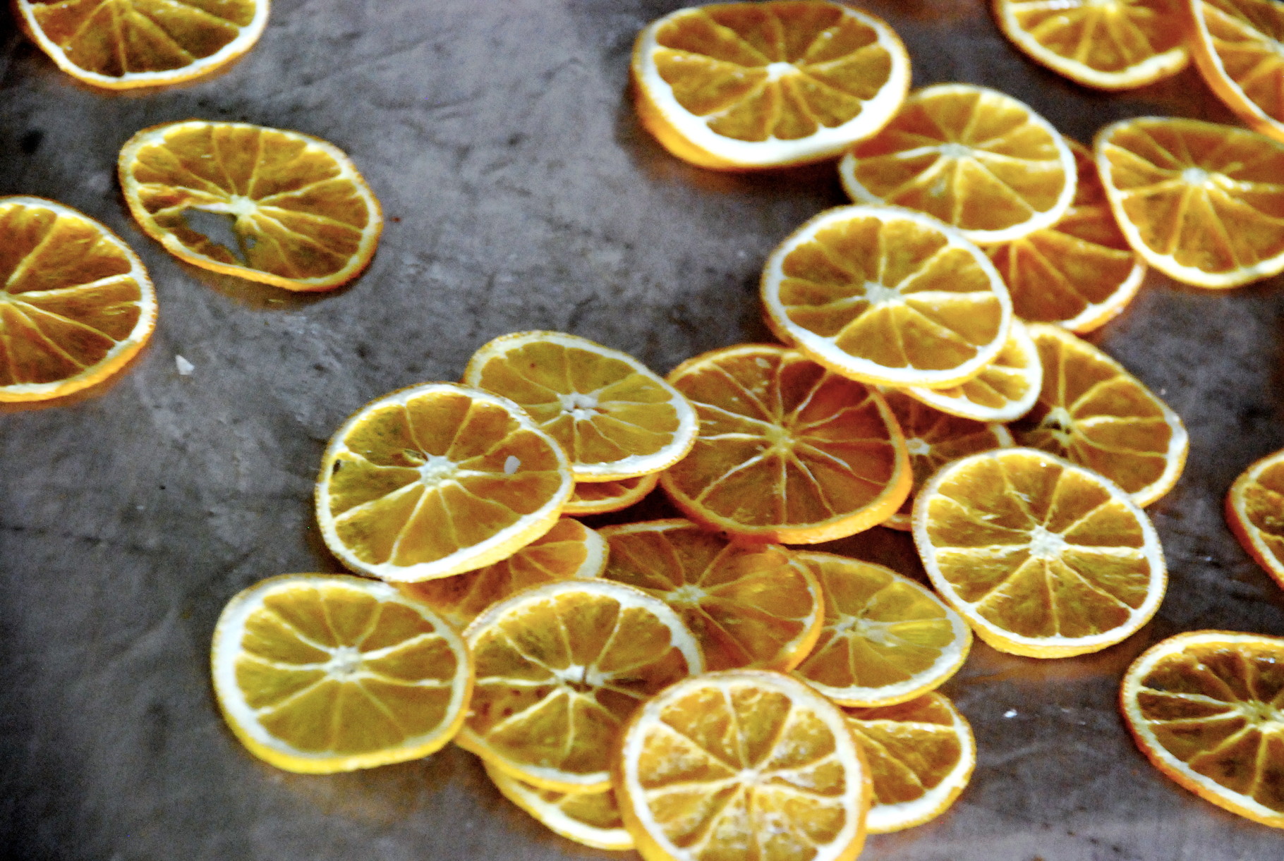 Naranja deshidratada
