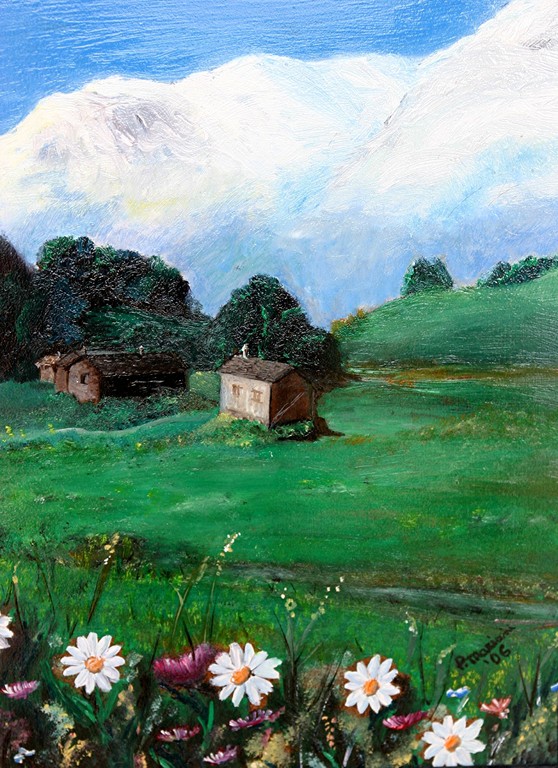 "Paesaggio di montagna"(2006)