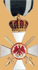 Roter Adler Orden III. Klasse mit Schwertern und Krone  