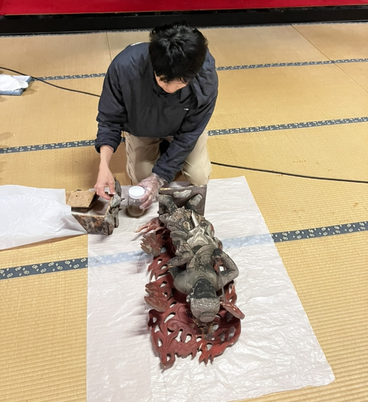 能登半島地震による仏像の応急処置活動—文化財を未来へ