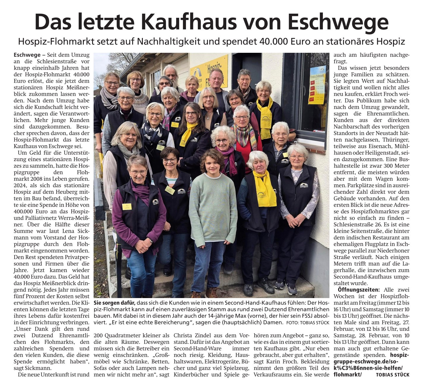 Hospizflohmarkt