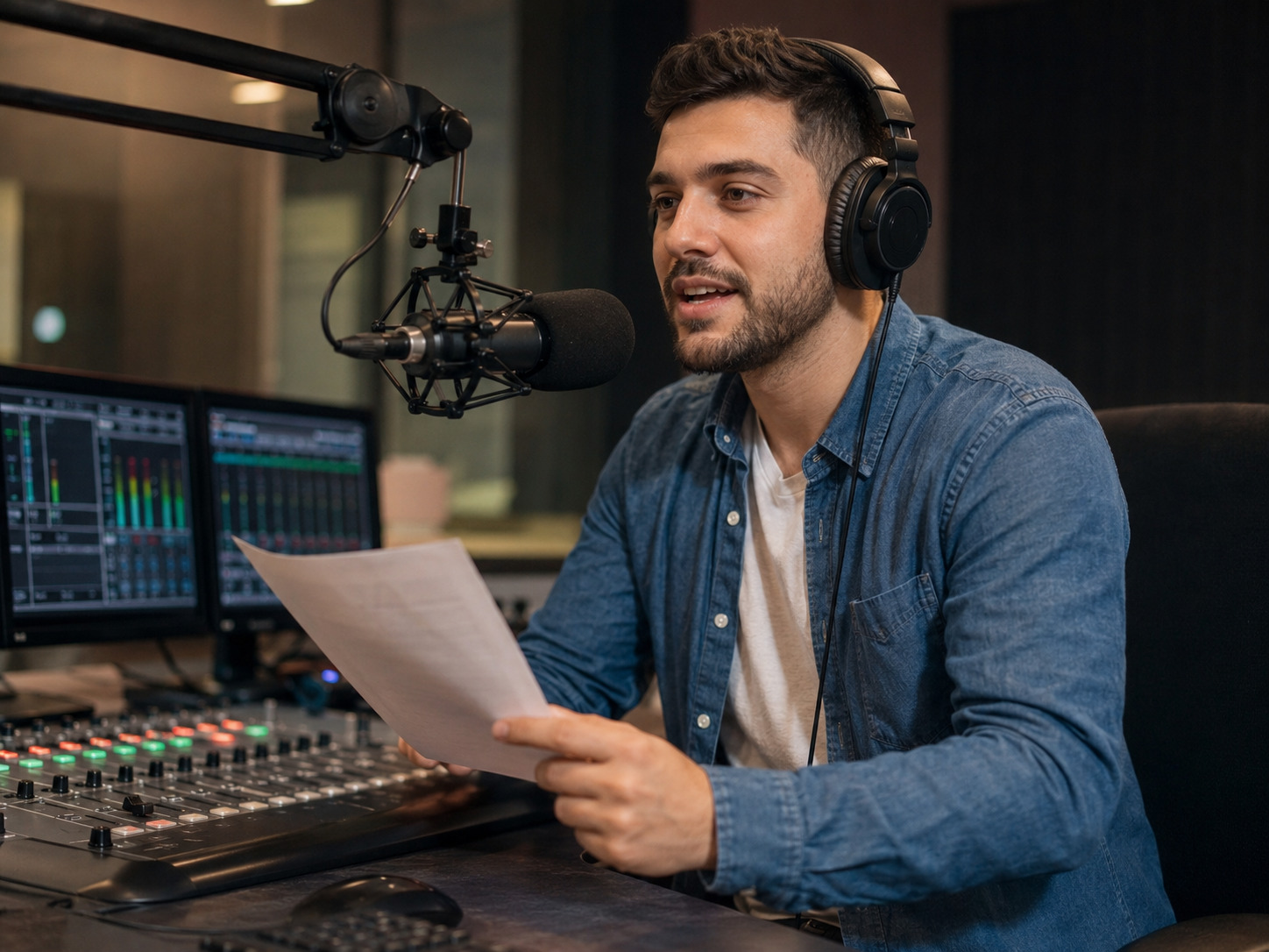 Habilidades de un locutor de radio