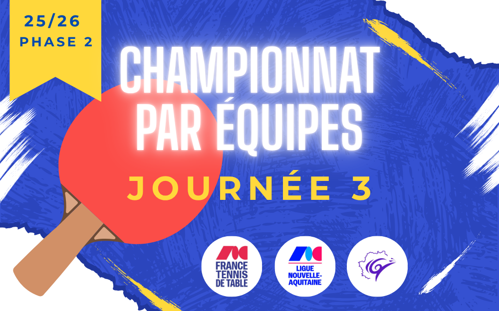 Championnat par équipes - Journée 3