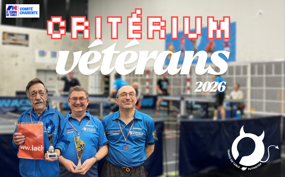 Jean-Yves et Christophe champions en Vétérans