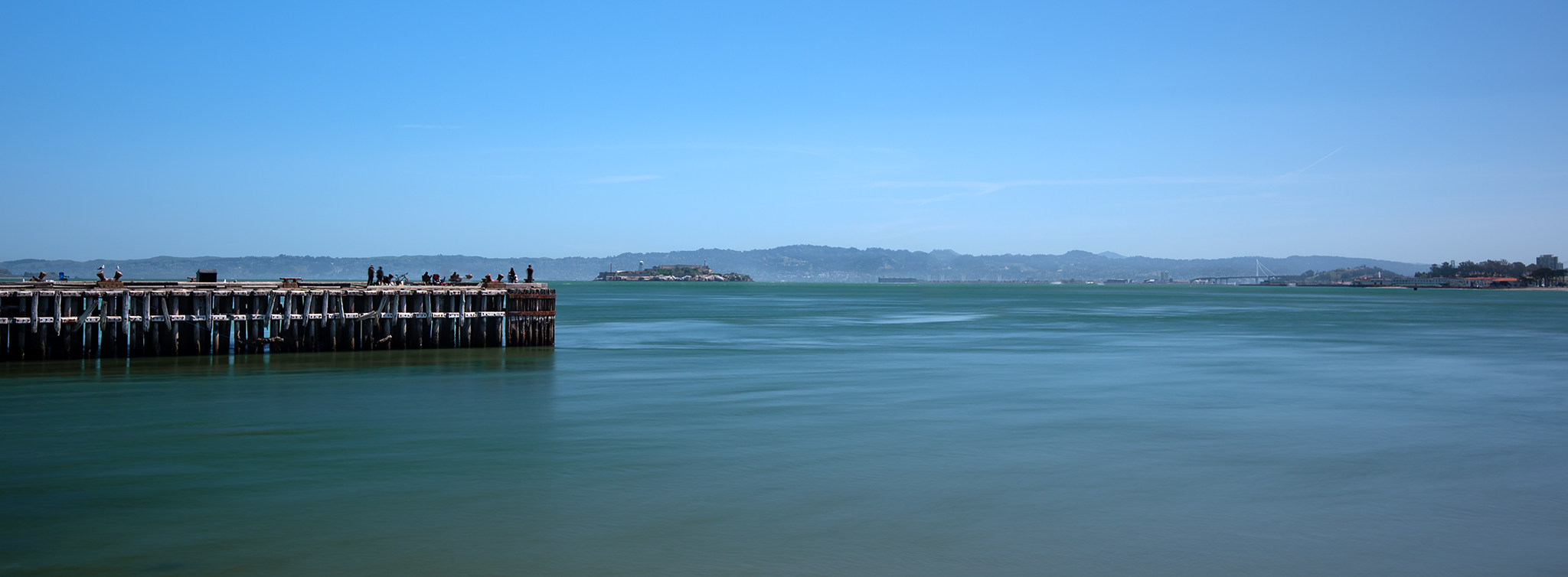 Torpedo Wharf & Alcatraz Island