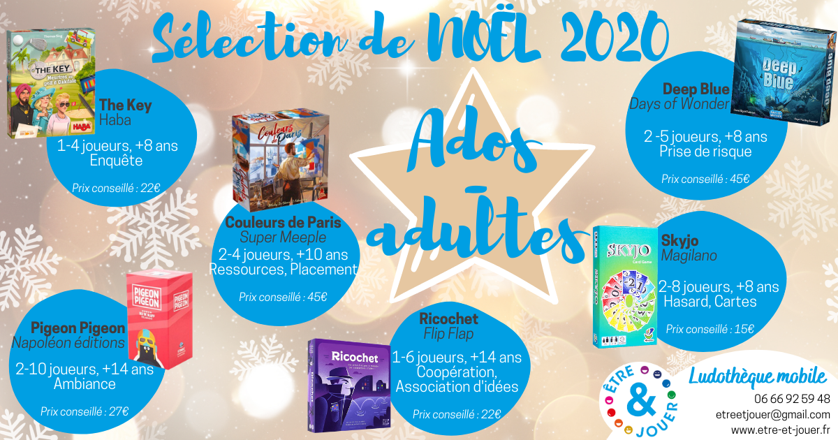 La sélection de Noël 2020 : pour les ados-adultes