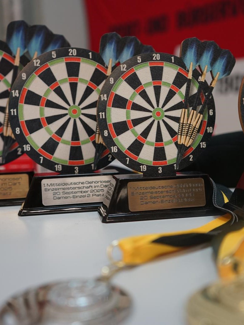 1. Mitteldeutsche Gehörlosen Einzelmeisterschaft und Doppelmeisterschaft im Darts am 20. September 2025 in Halle (Saale)