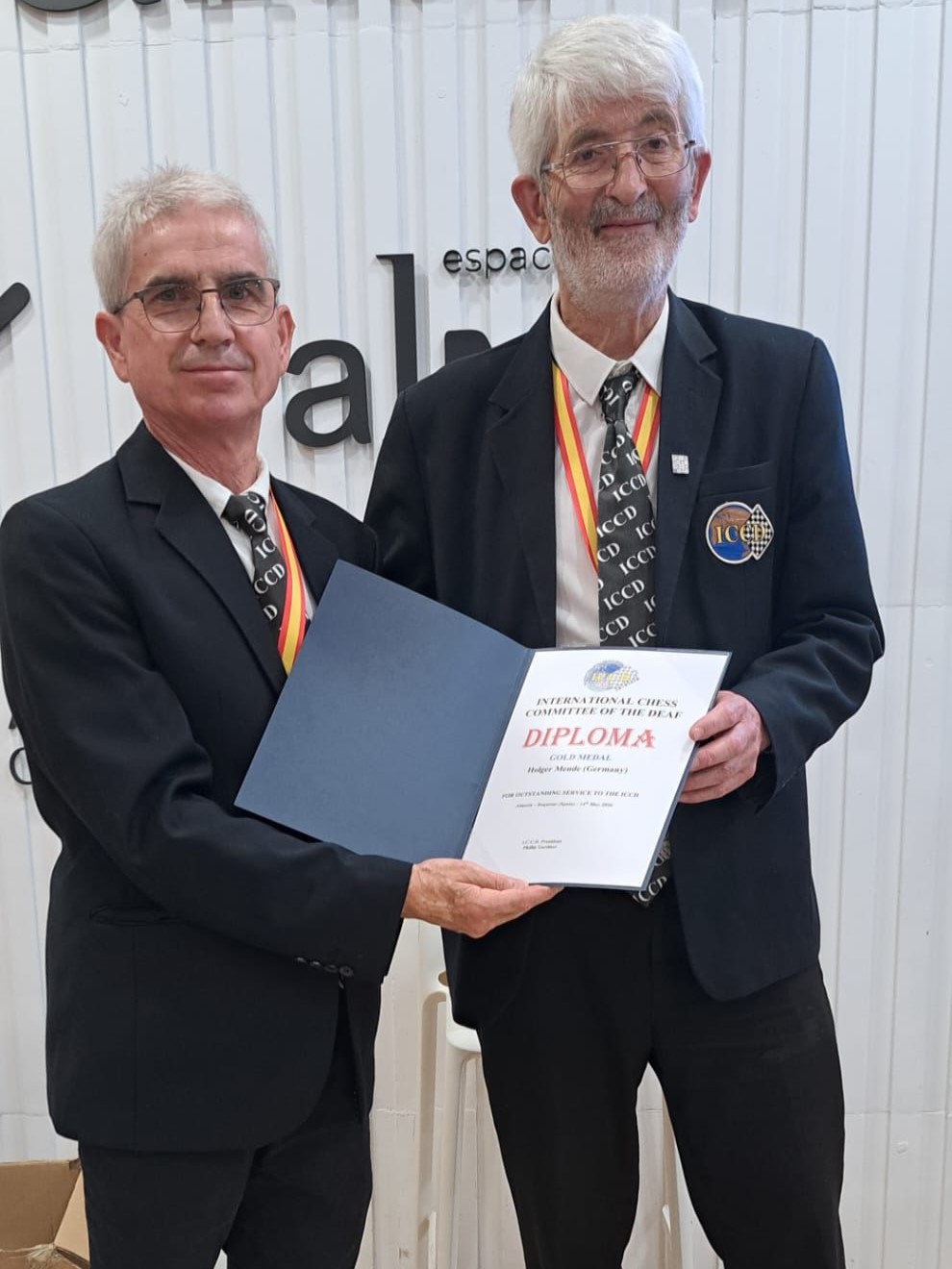 20. ICCD-Schach-Weltmannschaftsmeisterschaft der Gehörlosen und 38. ICCD-Kongress
