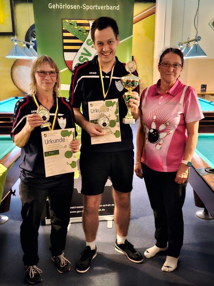 4. Landesmeisterschaft des Gehörlosen-Sportverbandes Sachsen-Anhalt e.V.  im Bowling