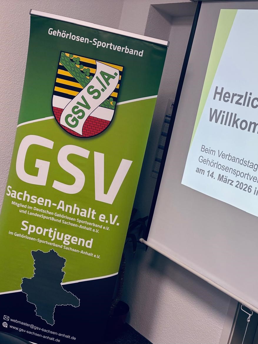 Verbandstag des Gehörlosen-Sportverbandes Sachsen-Anhalt 2026