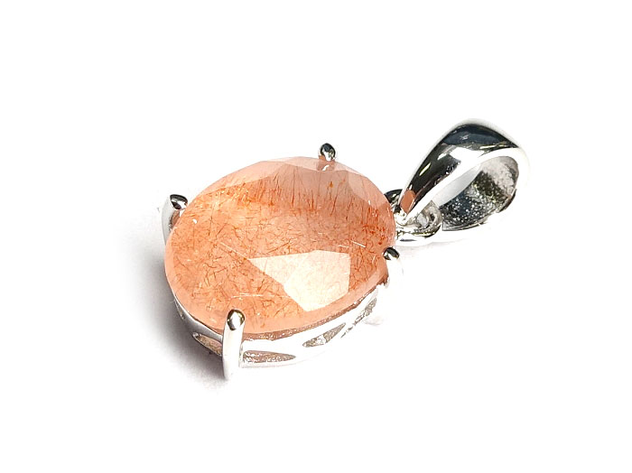 SVペンダントトップ　ストロベリークォーツ　Net-No.31