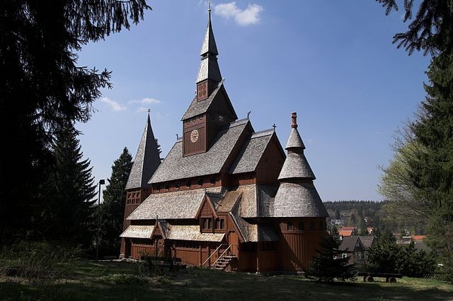 "Hahnenklee Stave Church South." Photographer: Kassandro, source: de.wikipedia.org 