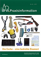 Titelblatt BFW Praxisinfo Nummer 43, Jahr 2017