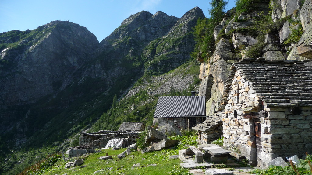 liebevoll gepflegte Alphütte