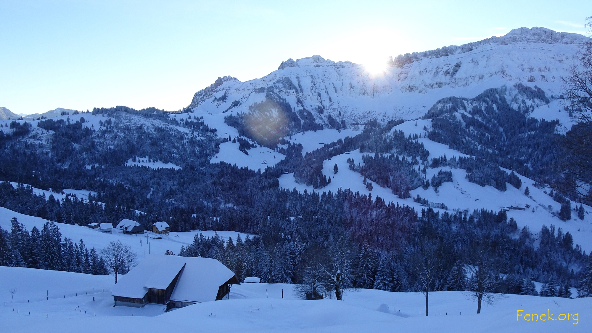 hinter den Heftizähnen erscheint die Sonne