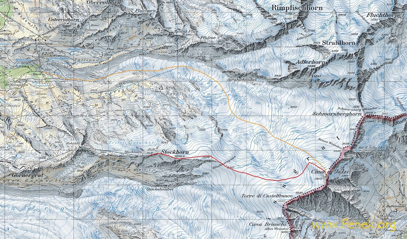 unsere Route