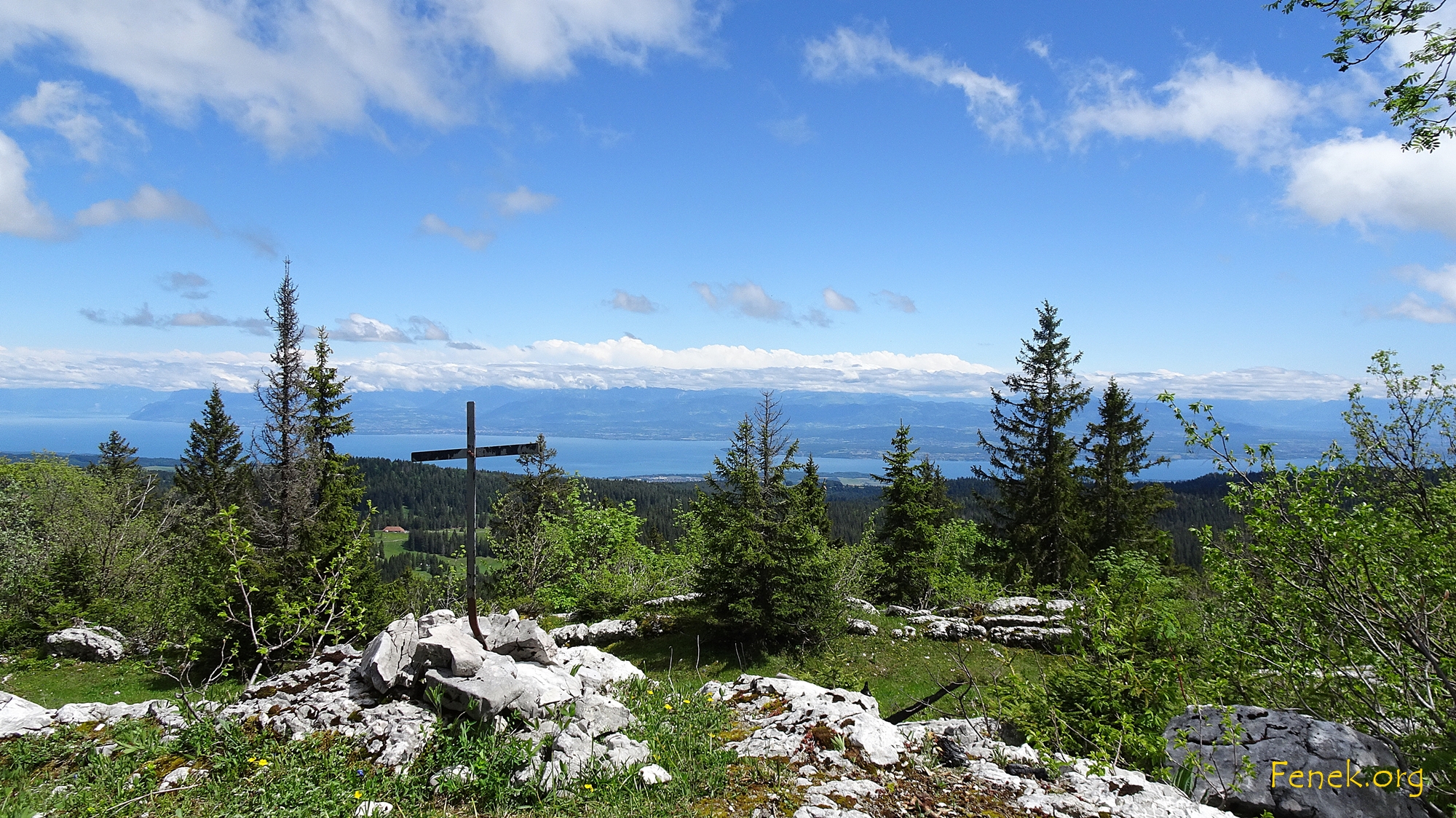 Mont Pelé und Gämfersee