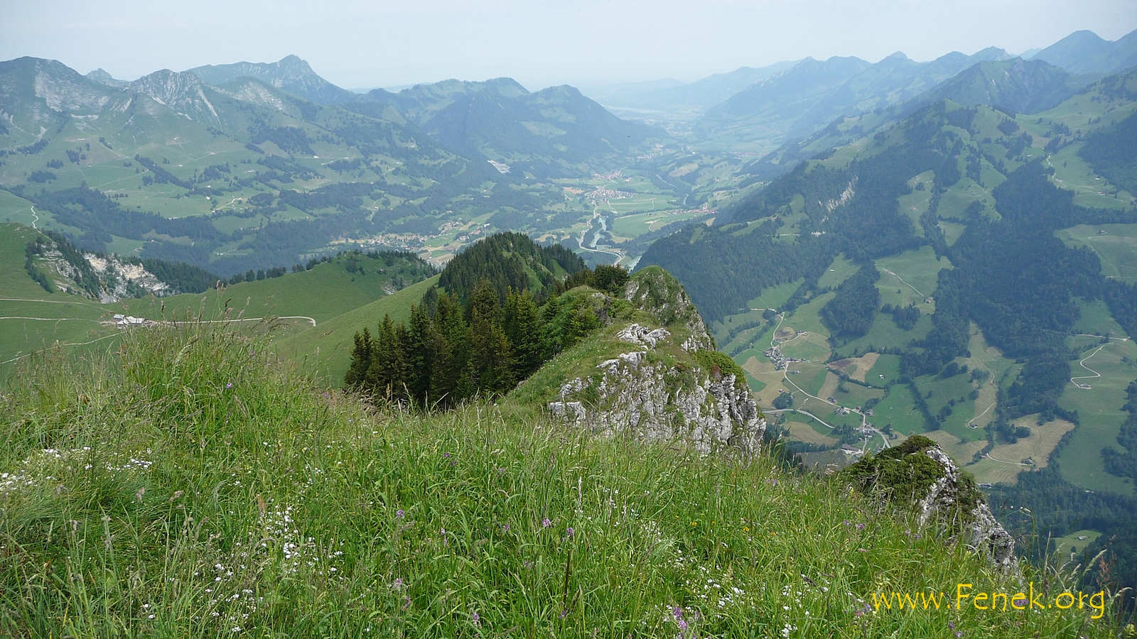 Blick in Richtung Bulle.....davor der Nordgrat