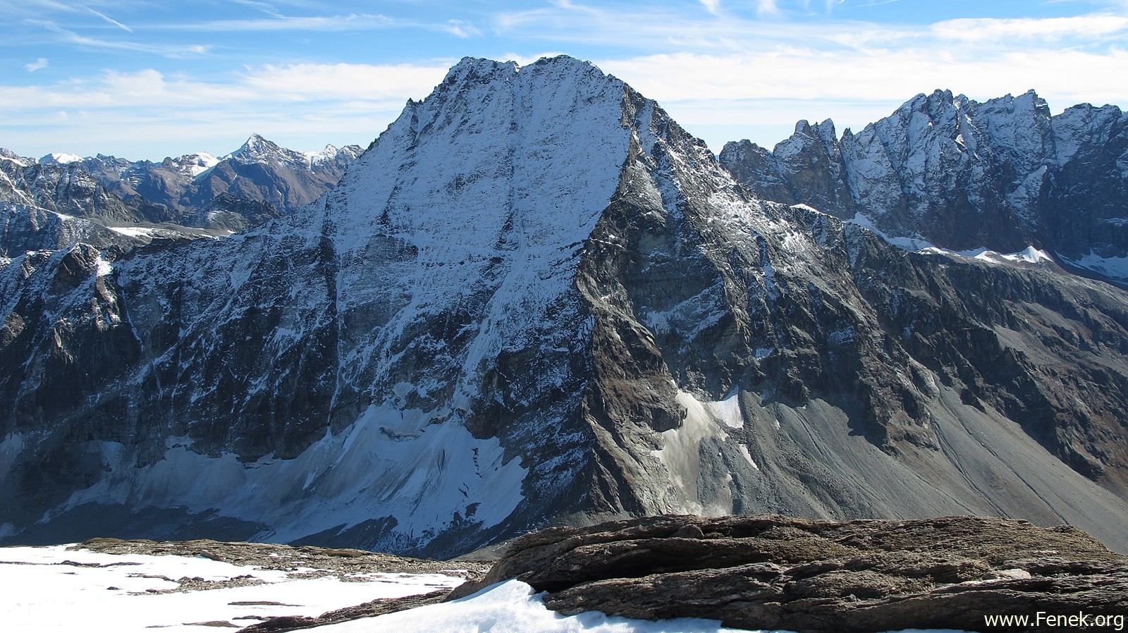 der mächtige Mont Gelé