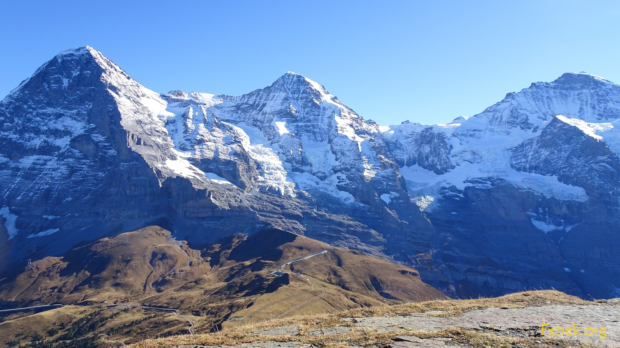 hier sind wir schon auf dem Lauberhorn