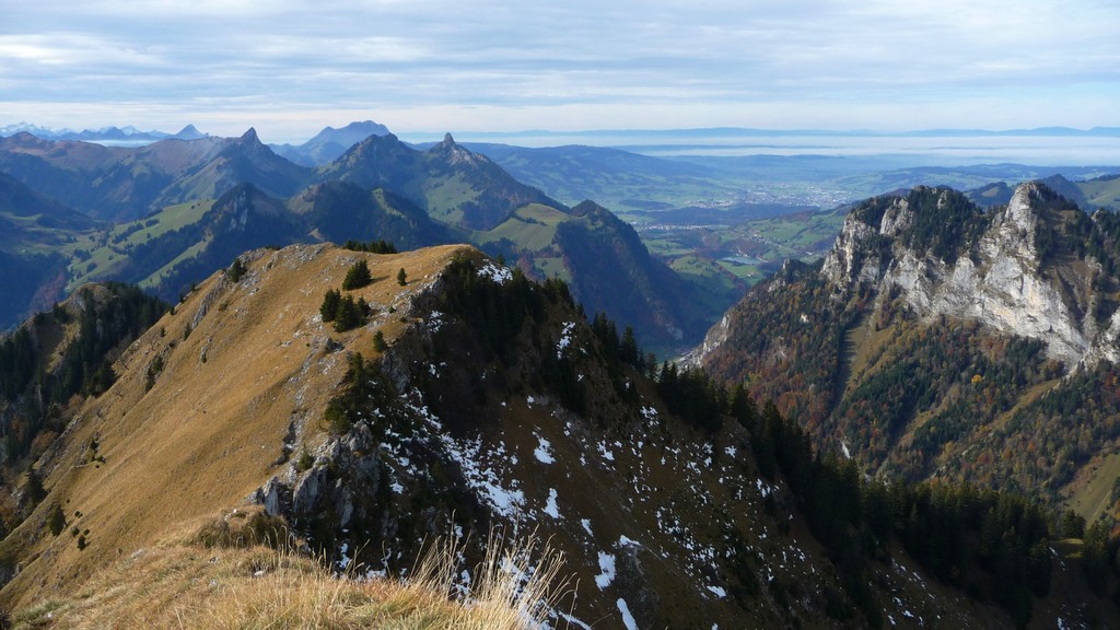 Blick nach Bulle...