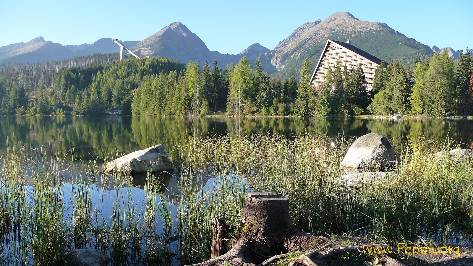 schöner See in Strpske Pleso