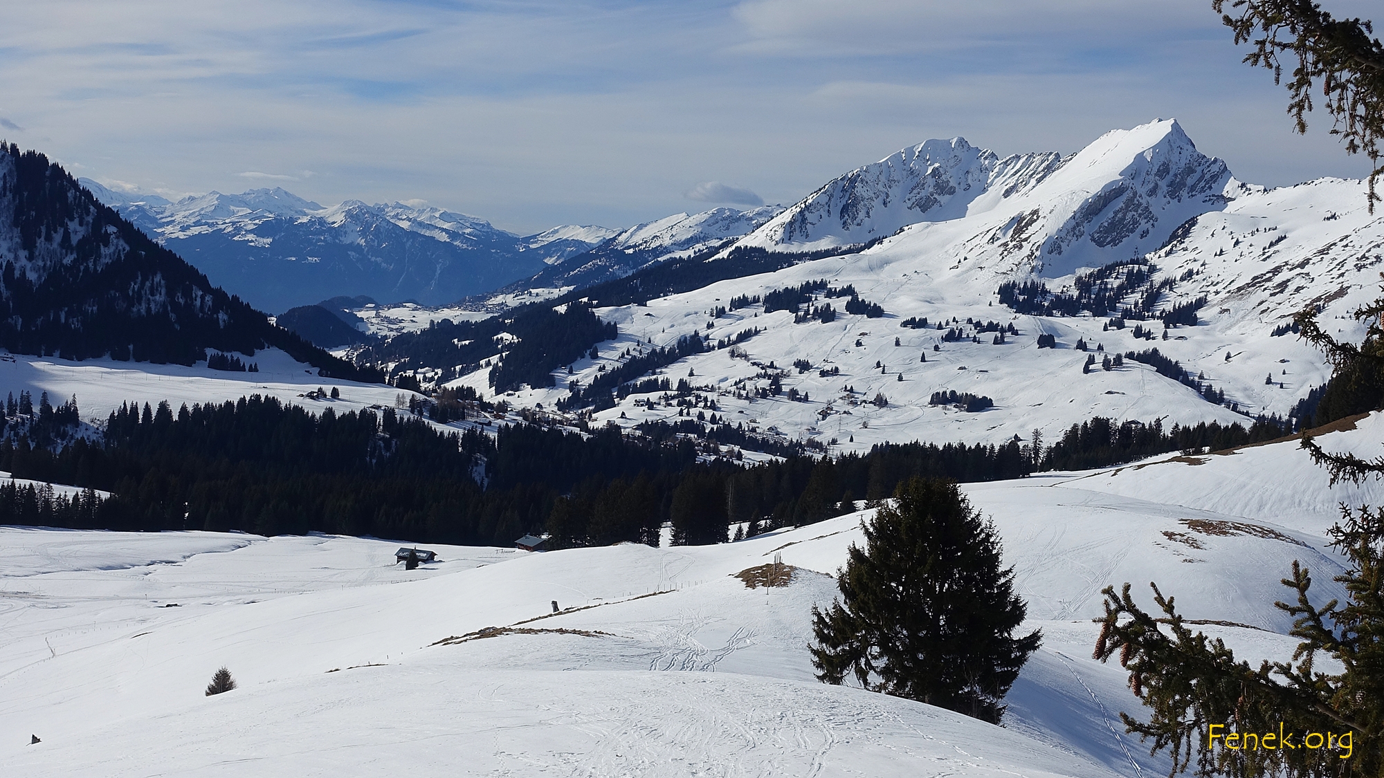 Col des Mosses und Gros Van
