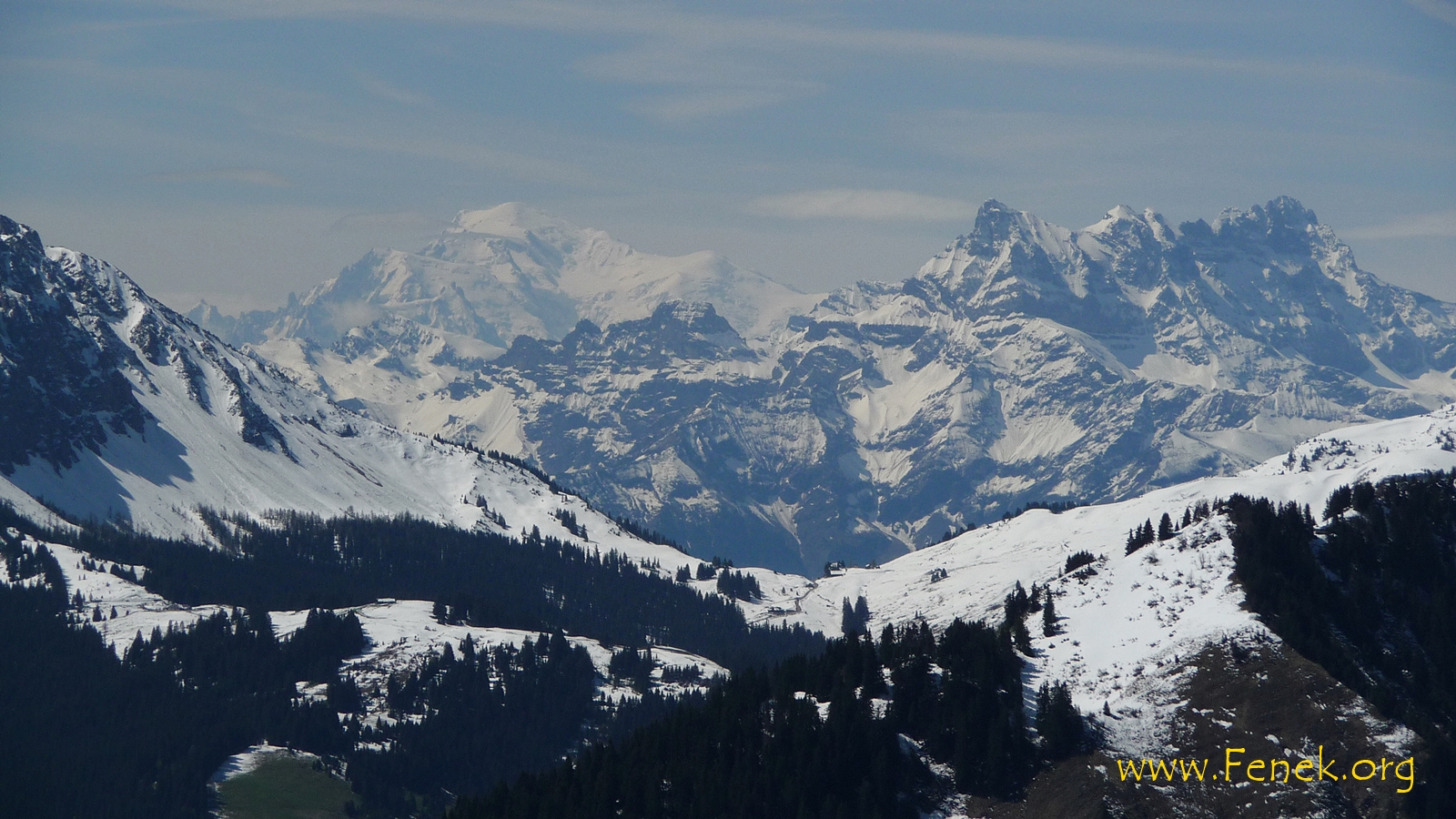 König der Alpen und Dents du Midi - auch ein Traumberg