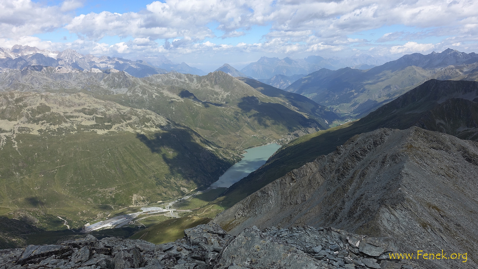 Gipfelaussicht talwärts