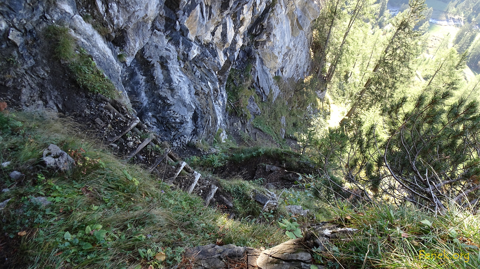 steile Passage