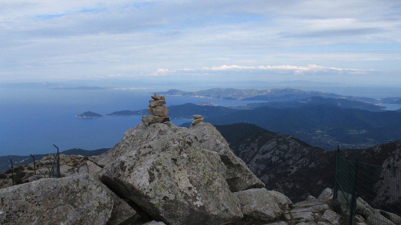 Gipfelpanorama Monte Capanne