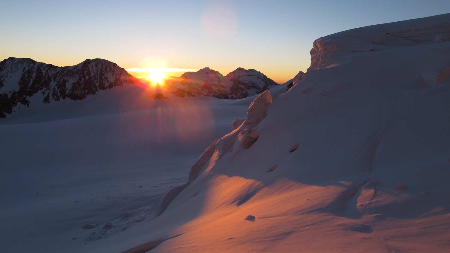der erste Sonnenstrahl
