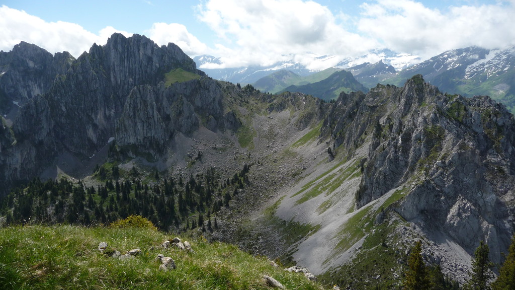 links La Douve - rechts Coumetta