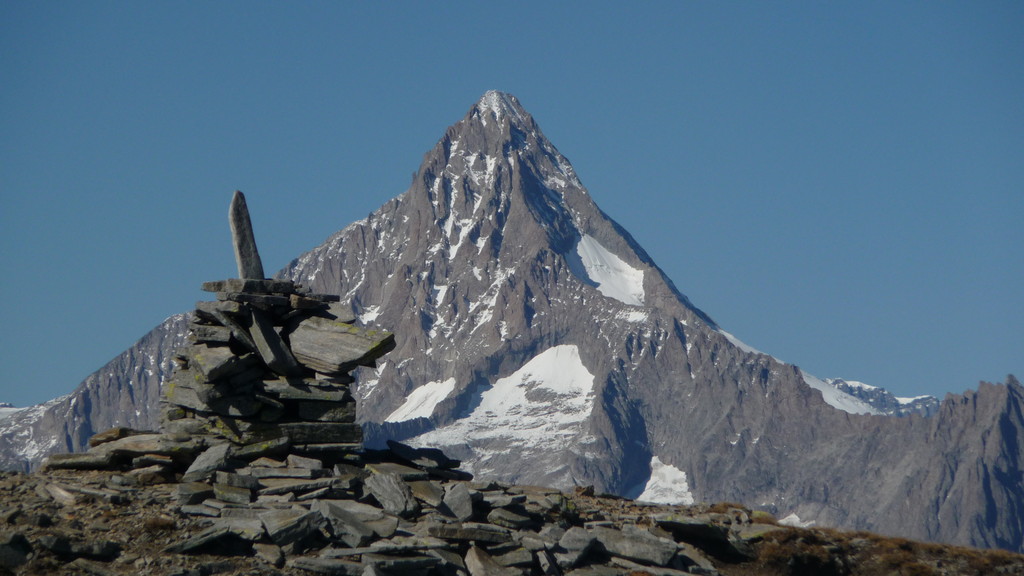 Bietschhorn vom Spitzhorli gesehen