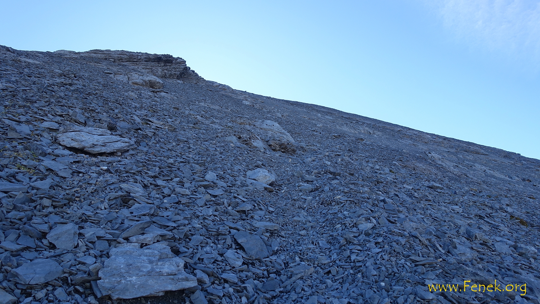 in der Flanke zum ober Tatelishorn