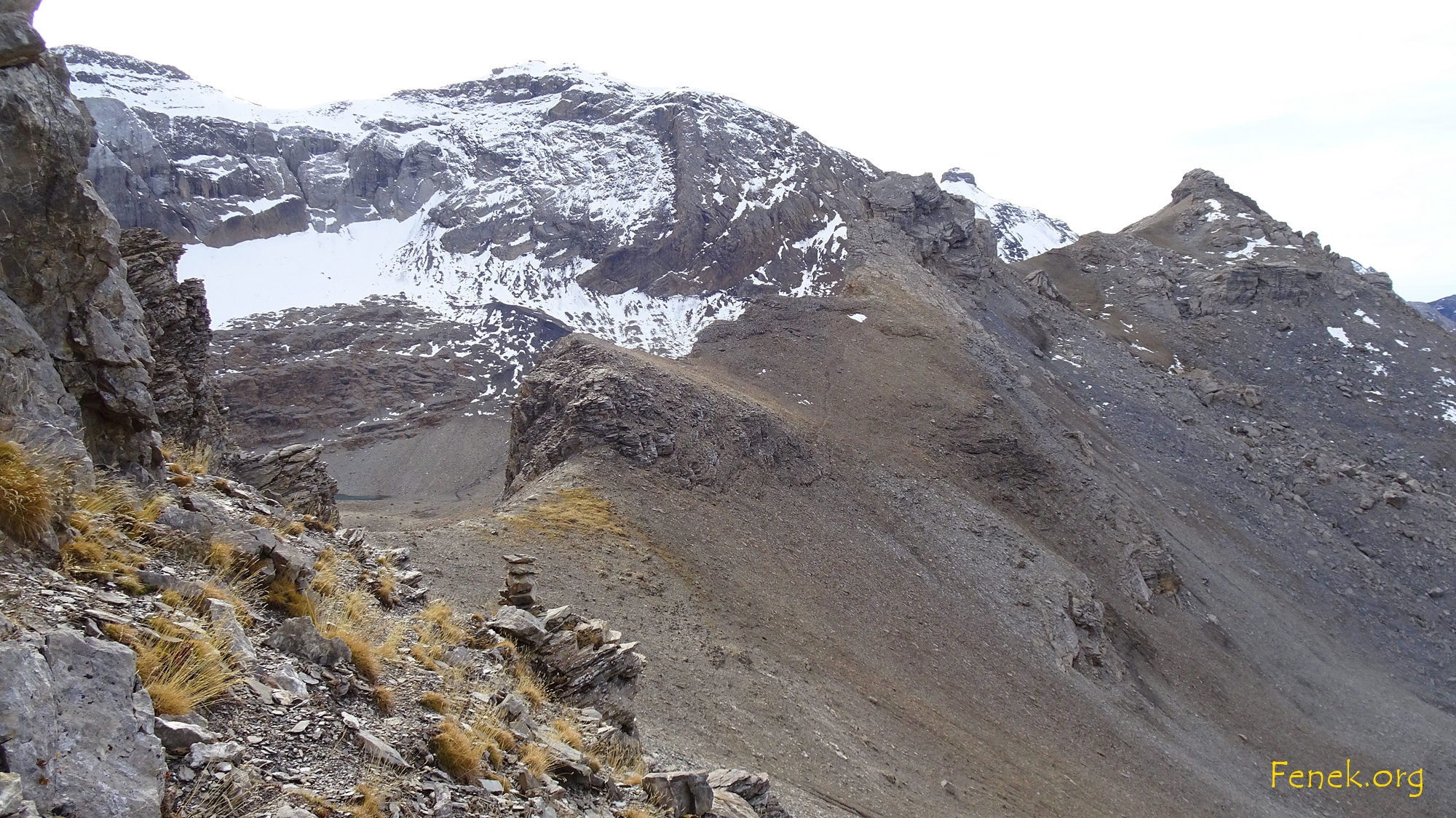 am Ende des Grates der Tierberggrat