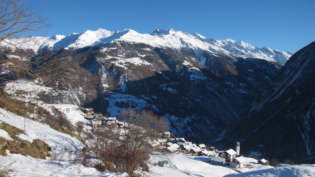 Blick nach Törbel