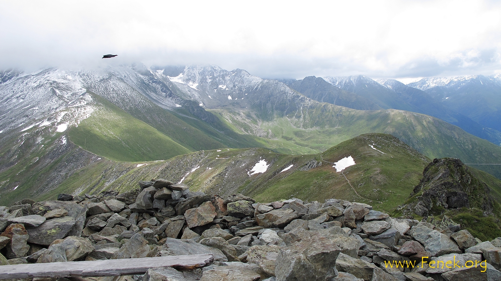 Blick zurück zur Cabane