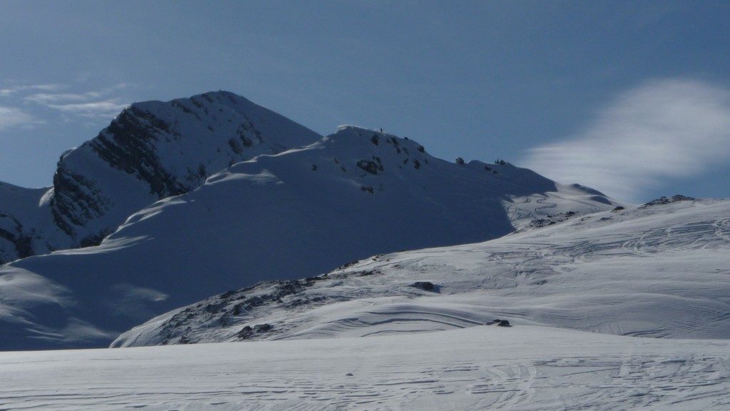Mariannehubel nicht mehr weit - hinten Rothorn