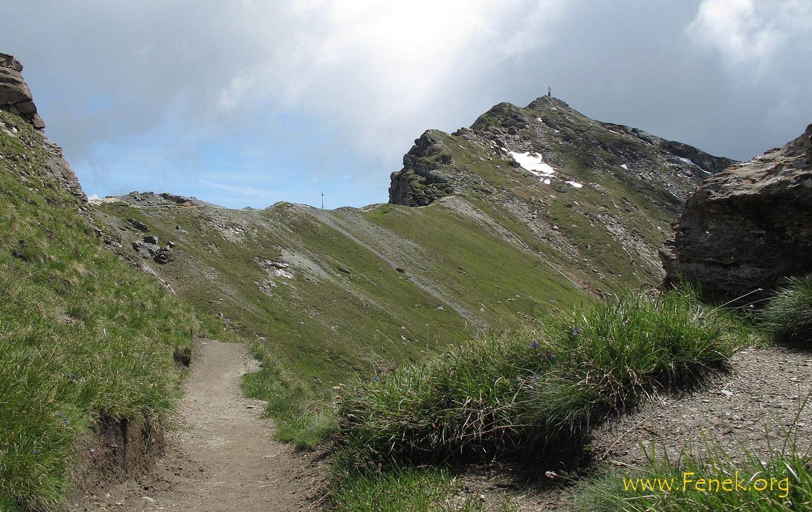 Mont Zerbion vor mir....