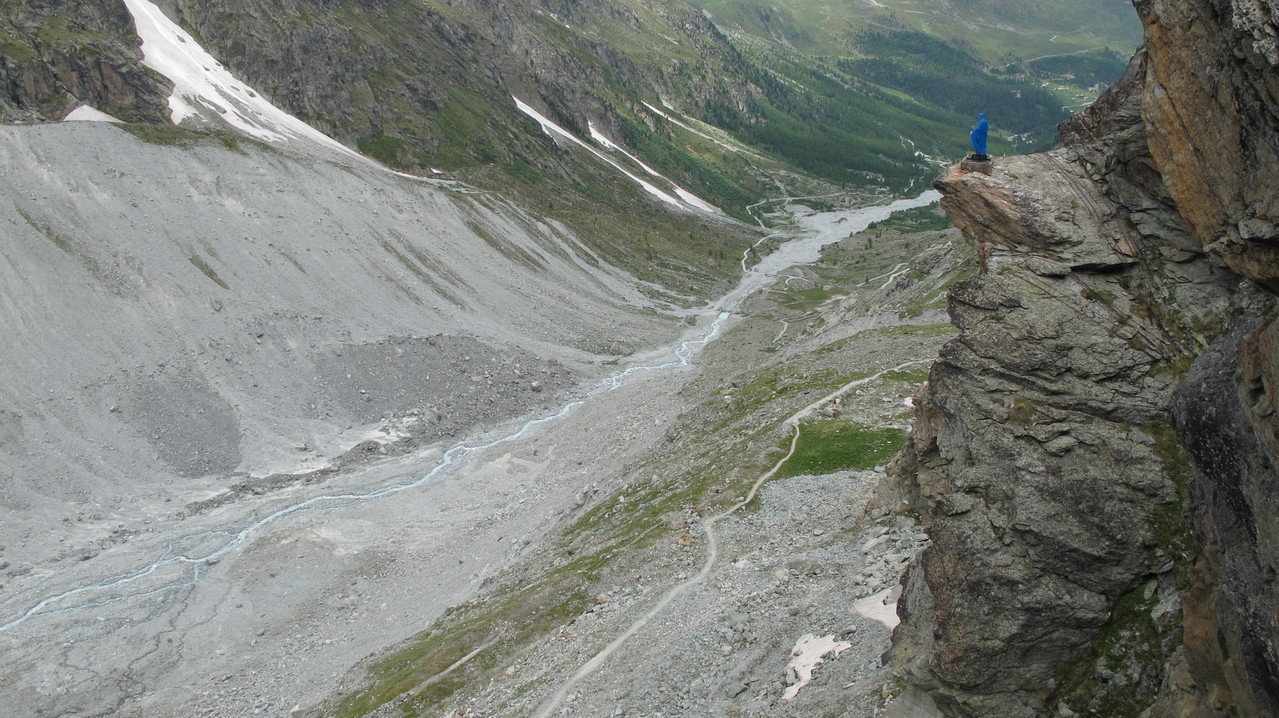 Ausblick ins Tal....