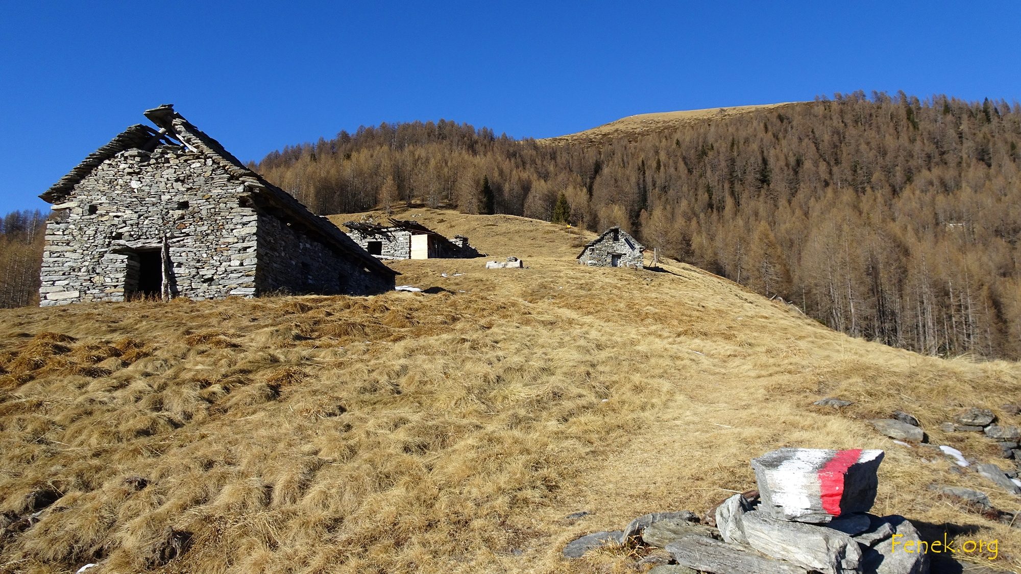 Alpe Bassa und Gipfel