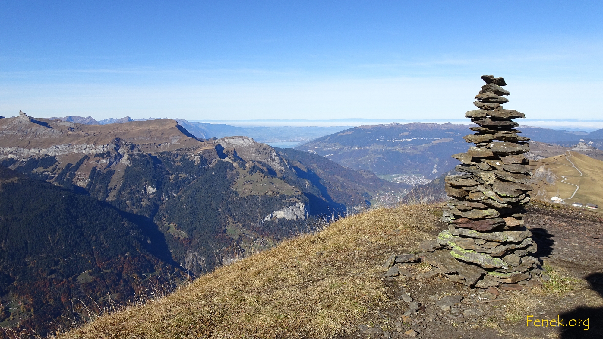 Talauswärts Richtung Thunersee