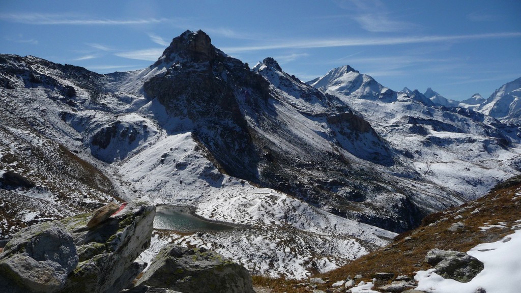 Burgihorn und der kleine Lac du Touno