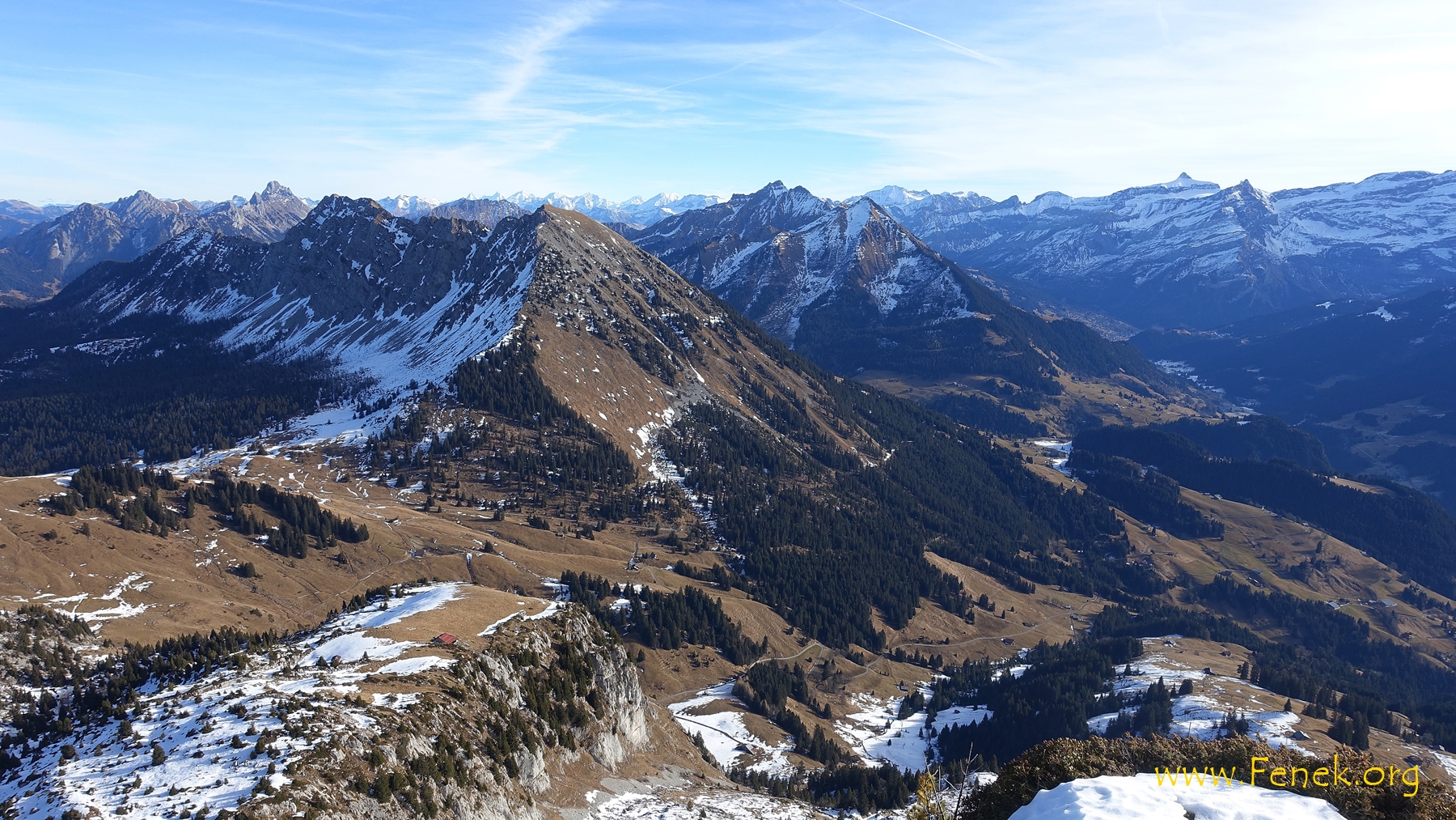Aussicht zum Mont d'Or