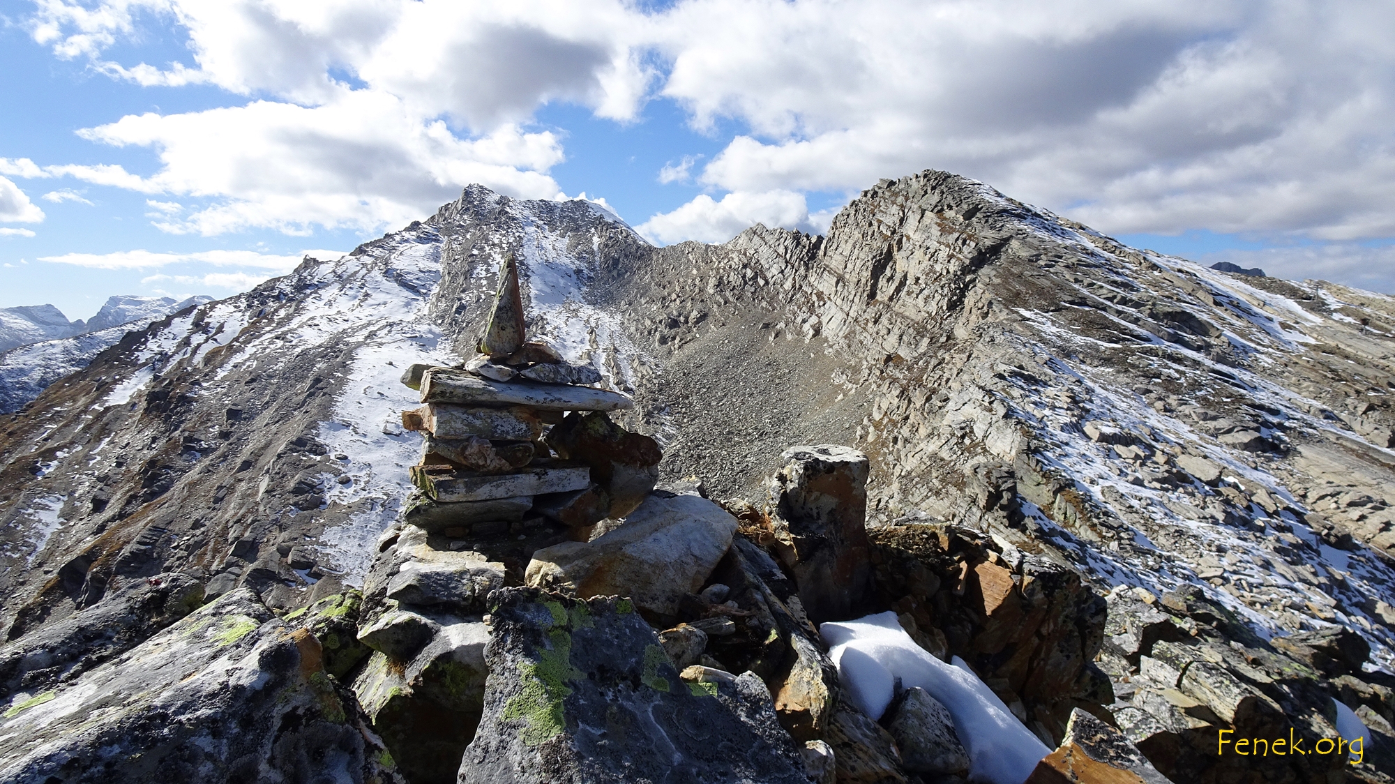 Gipfelblick zum Frunthorn