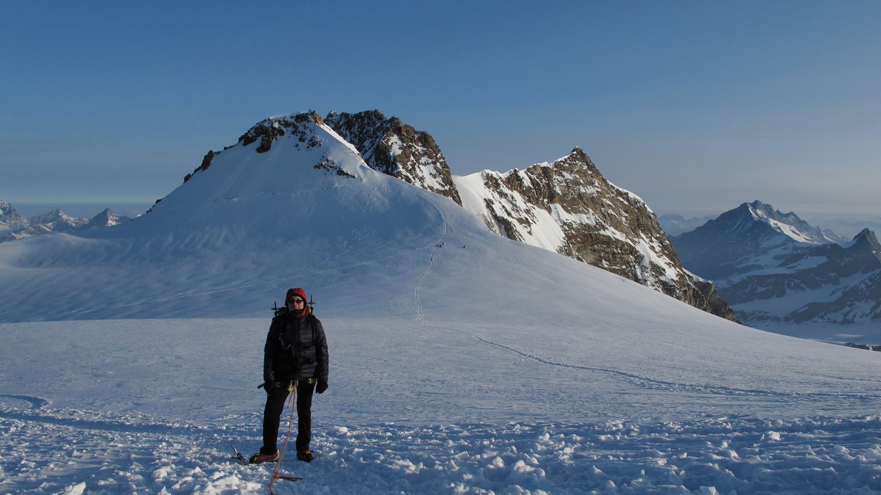 Zumsteinspitze und Dufourspitze