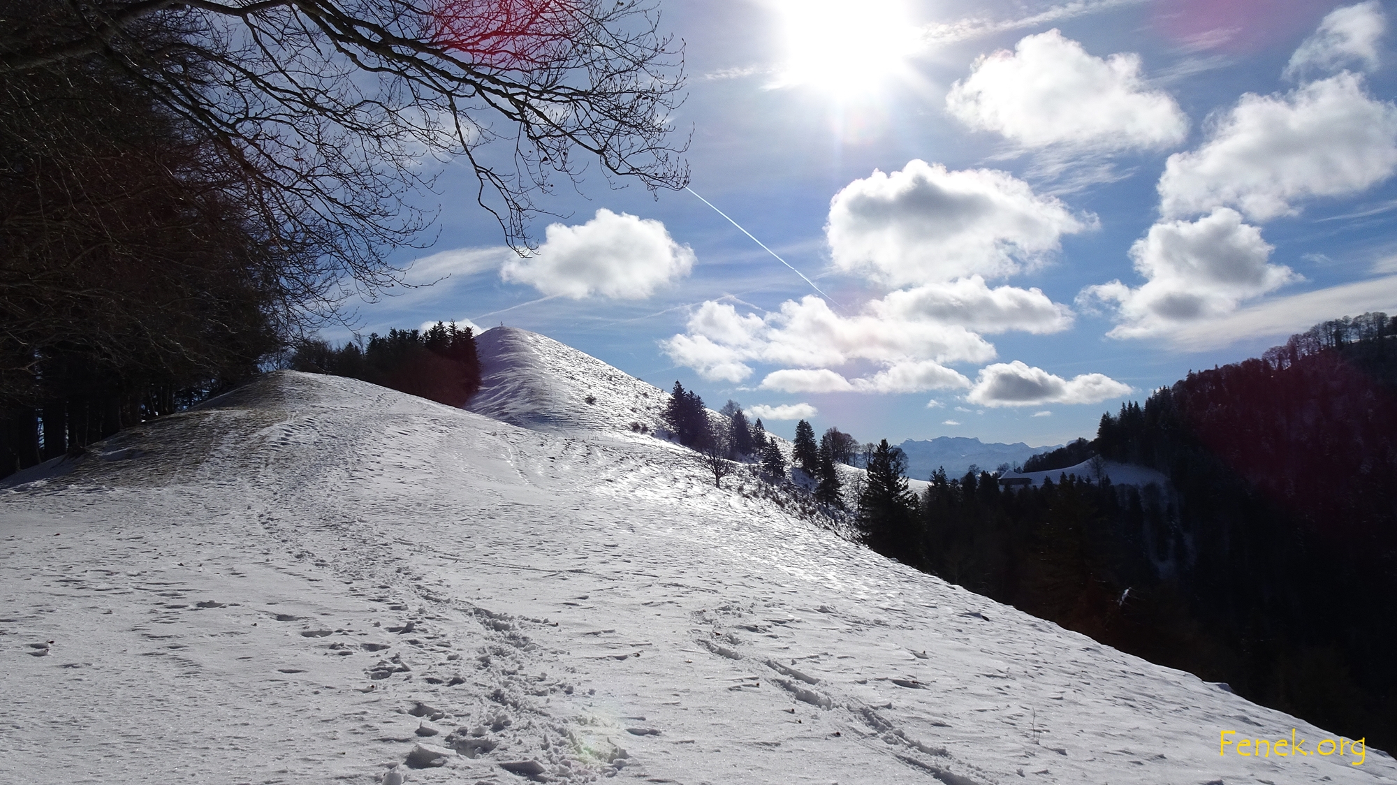 Rückblick zum Hüttchopf